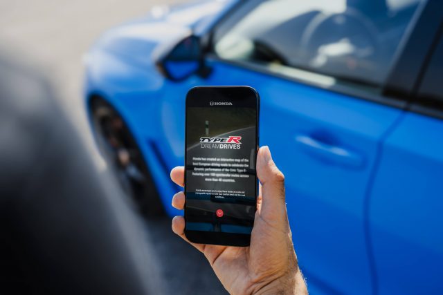 Honda Type R Dream Drives - Interactive Map Preview
