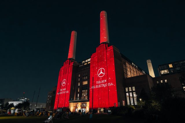 All-new Mercedes-Benz CLA Battersea Power Station