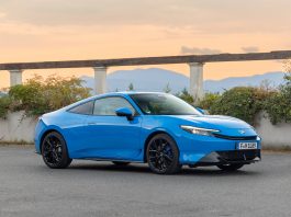 Honda’s all-new Prelude e:HEV sports coupe.