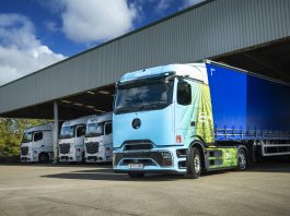 Class-leading 500 km+ range enables completion of Agrii’s 460 km nightly delivery route on a single charge.