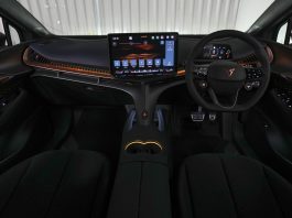 Five distinctive ambient lighting modes are available: Liquid, Pulse, Electrified, Speed, Boreal, and Custom.