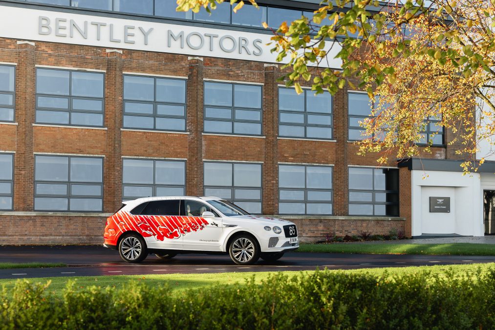 The Remembrance car will then support community events across Crewe and beyond, including the Race of Remembrance in Anglesey.