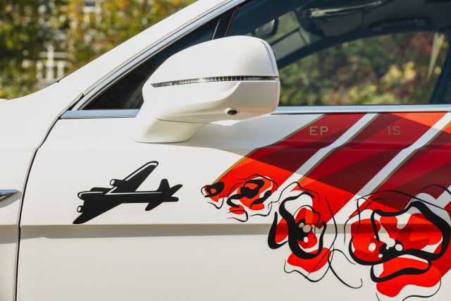 The Remembrance Day Bentley Bentayga The fourth dedicated Remembrance Car, uniquely crafted by the Bentley Design team in collaboration with the colleague network BeReady.
