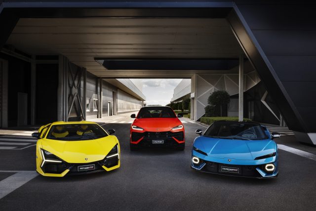 Complete hybrid Lamborghini model range for 2026