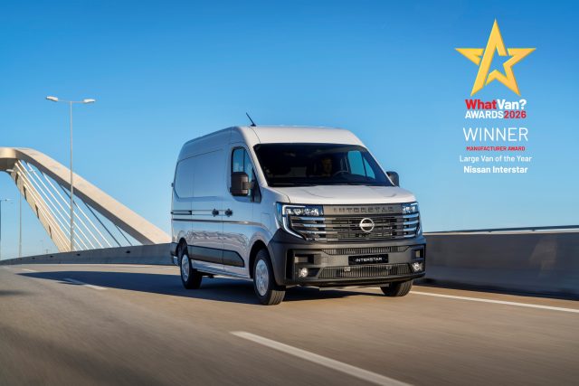 Interstar crowned Large Van of the Year at the annual What Van? Awards.