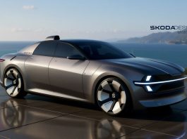 Classic spirit, modern vision: Škoda 100 reborn for the modern solid electric era.