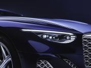 The ‘Power of Four’ From Bentley Mulliner First tri-tone scheme using the customer’s own colours, including a fine line emphasising endless bonnet styling.