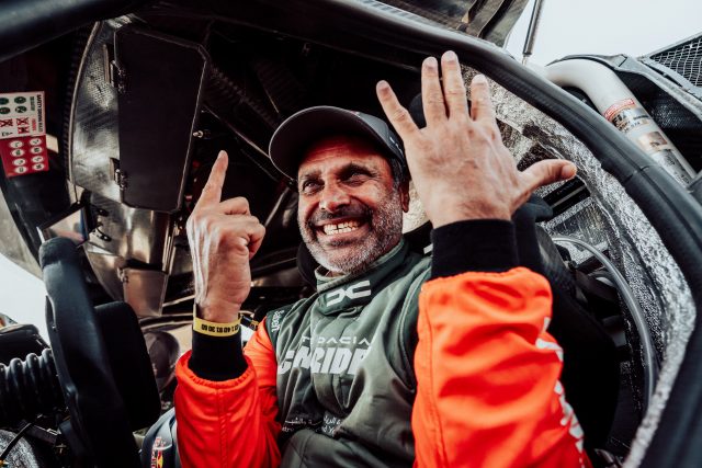 Nasser_Al-Attiyah_-_Dakar_2026_Champion_-_The_Dacia_Sandriders Driver Nasser Al-Attiyah and navigator Fabian Lurquin win by nearly 10 minutes.
