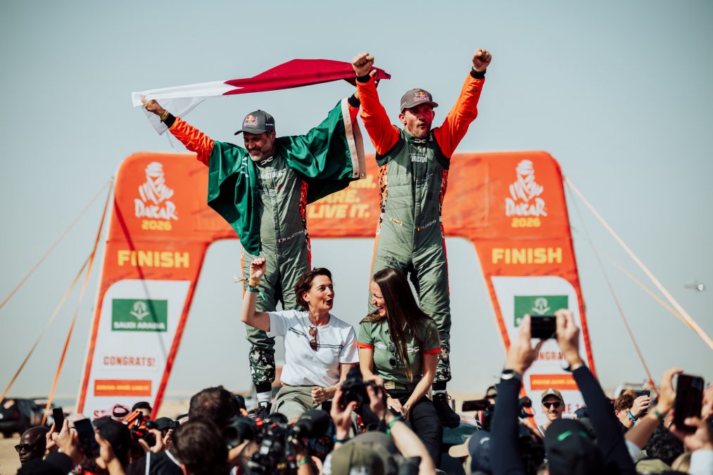 Driver Nasser Al-Attiyah and navigator Fabian Lurquin secure a memorable and imposing victory by nearly 10 minutes.