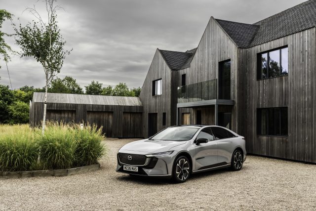 The all-new Mazda6e The Mazda6e arrives in the UK this summer – with a choice of Takumi and Takumi Plus grades.
