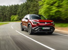 Suzuki continues to offer a £3,750 customer saving on the e VITARA.